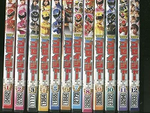 スーパー戦隊シリーズ 天装戦隊ゴセイジャー [レンタル落ち] 全12巻セット [DVDセット商品](中古品)